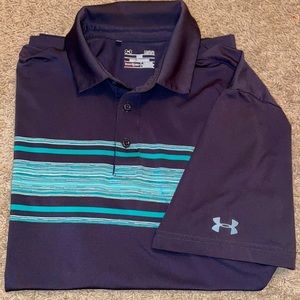 Under Armour mens golf shirt size Large